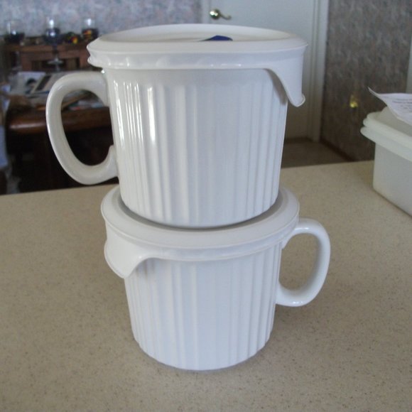 Corningware Dining 2 2 Oz Corningware French White Stoneware Soup